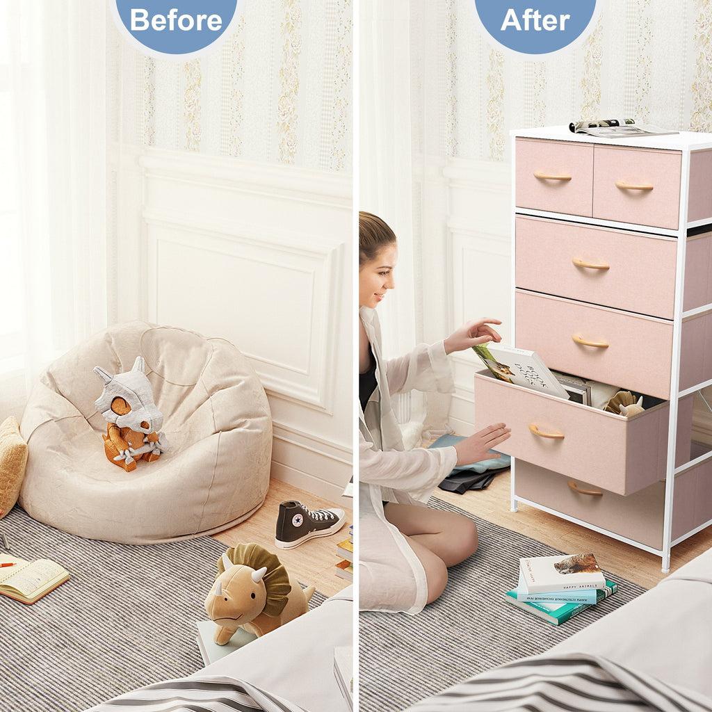Commode verticale à 6 tiroirs de Crestlive Products