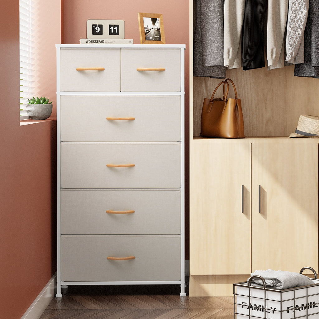 Commode verticale à 6 tiroirs de Crestlive Products