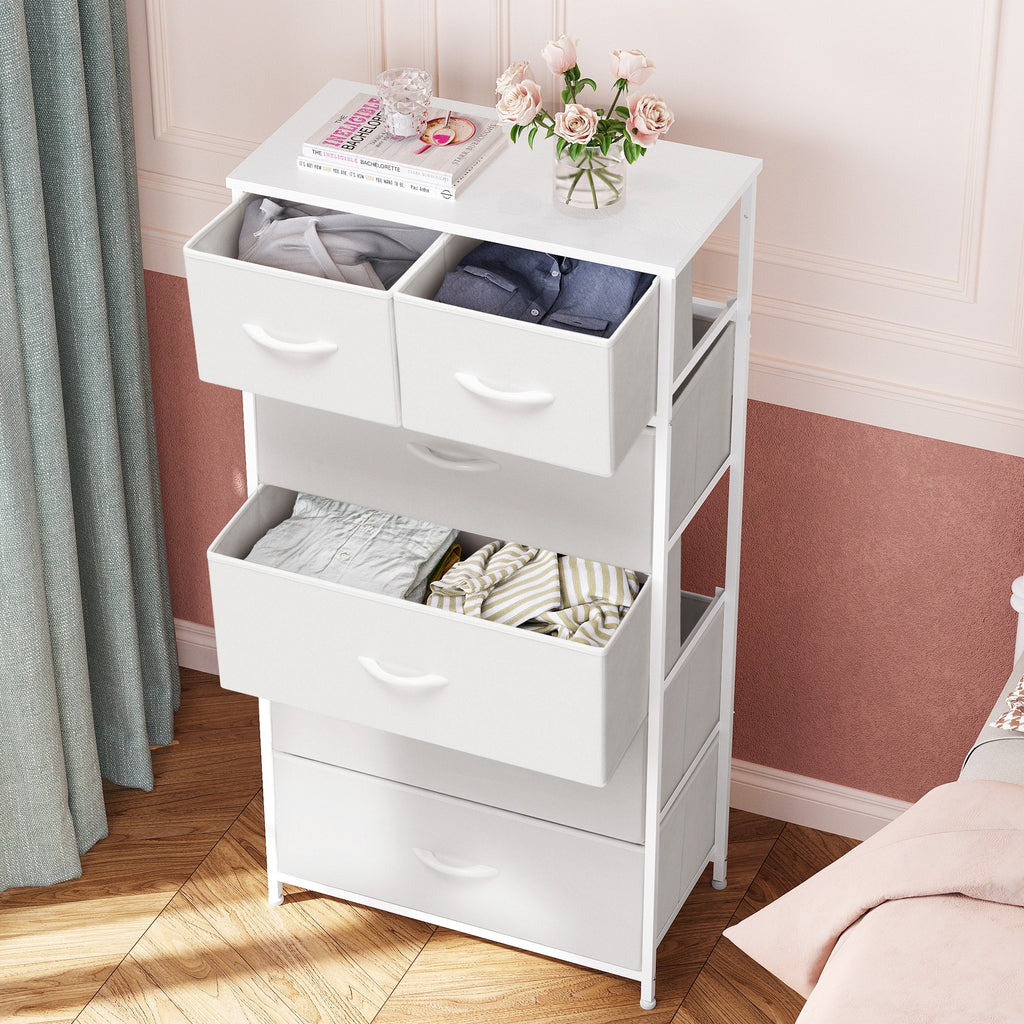 Commode verticale à 6 tiroirs de Crestlive Products