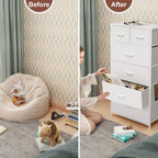 Commode verticale à 6 tiroirs de Crestlive Products