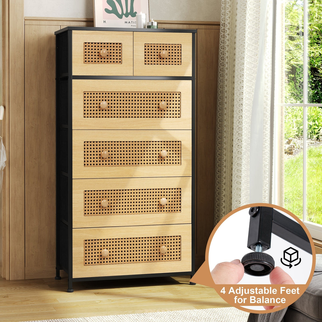 Commode verticale à 6 tiroirs de Crestlive Products