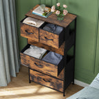 Commode verticale à 6 tiroirs de Crestlive Products