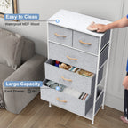 Commode verticale à 6 tiroirs de Crestlive Products
