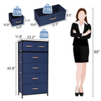 Commode verticale à 6 tiroirs de Crestlive Products