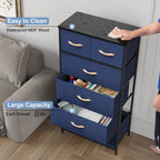 Commode verticale à 6 tiroirs de Crestlive Products