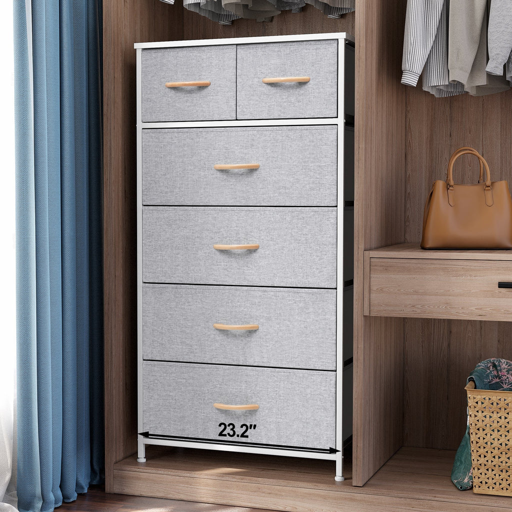 Commode verticale à 6 tiroirs de Crestlive Products