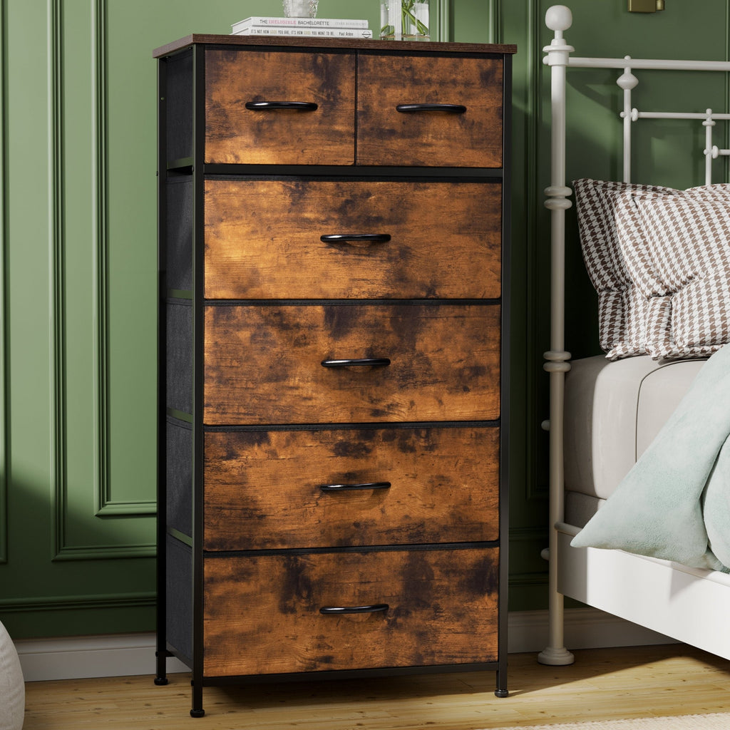 Commode verticale à 6 tiroirs de Crestlive Products