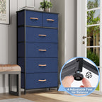 Commode verticale à 6 tiroirs de Crestlive Products