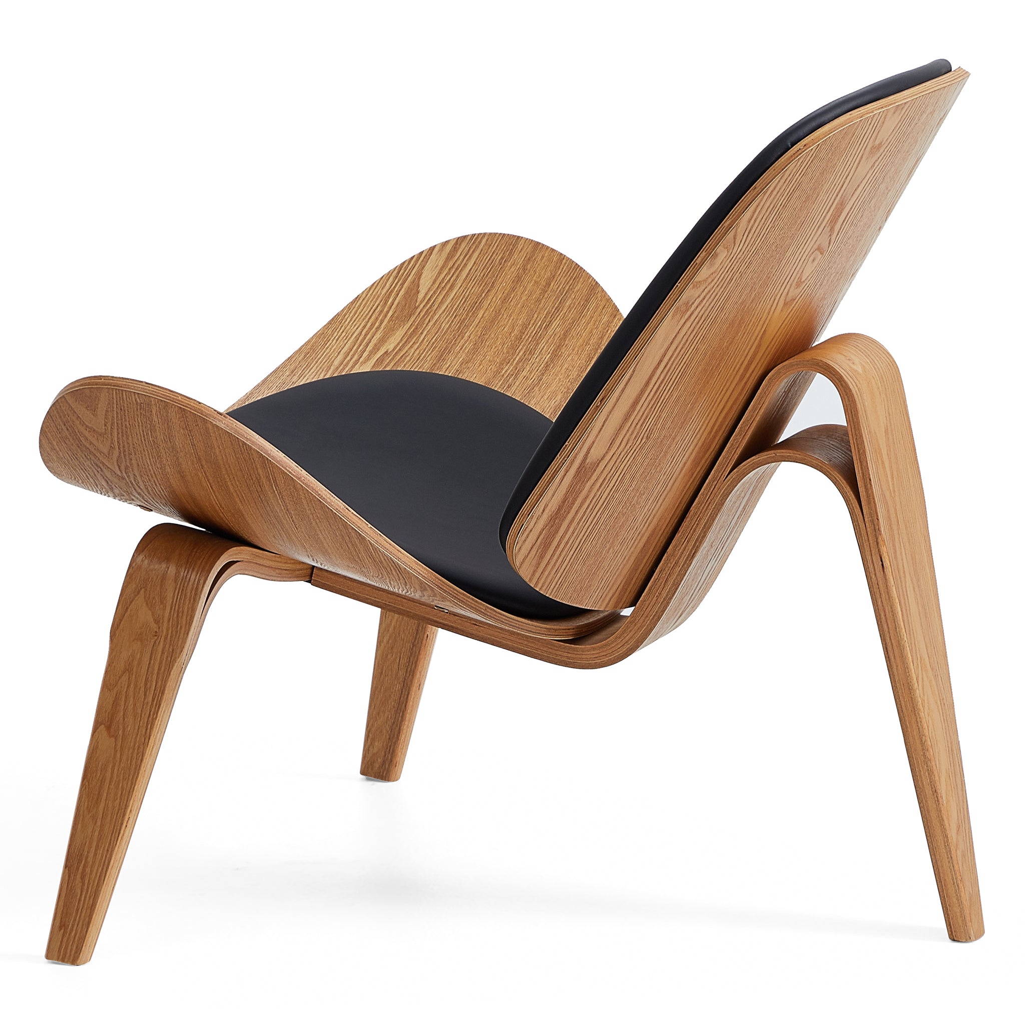 Chaise coquillage marron Mermaid Wegner