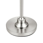 Lampadaire réglable standard KAWOTI 63,5 avec abat-jour en tissu et lin