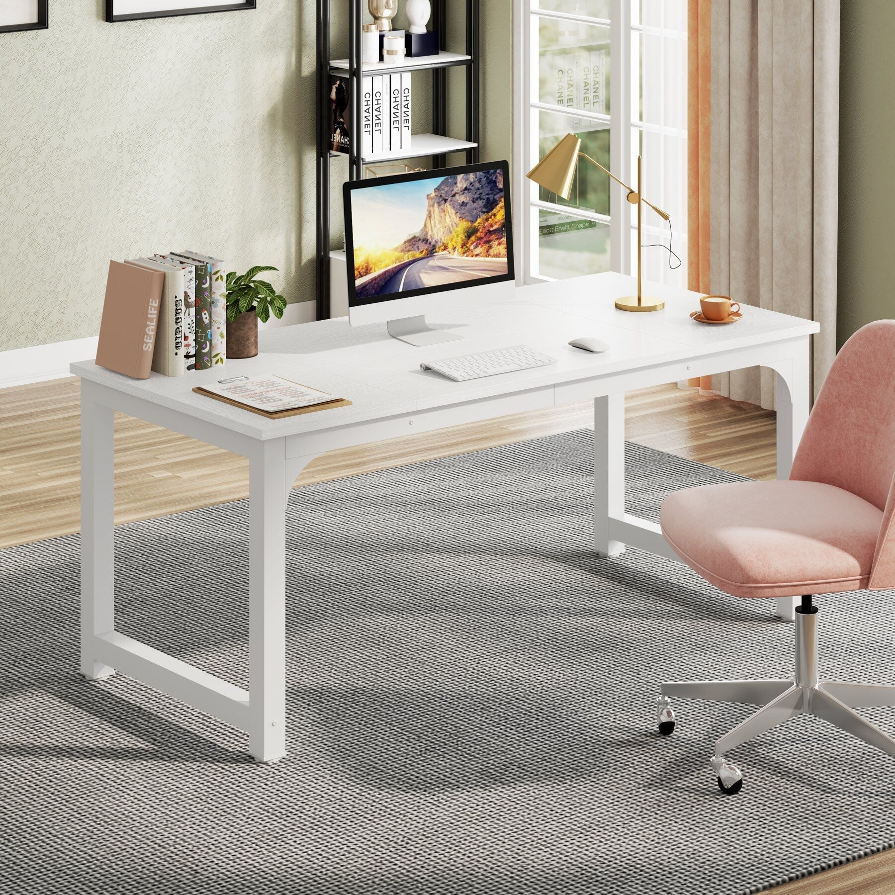 63 Bureau d'ordinateur moderne pour le bureau à domicile