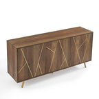 Buffets et buffets en bois de 63 po de largeur