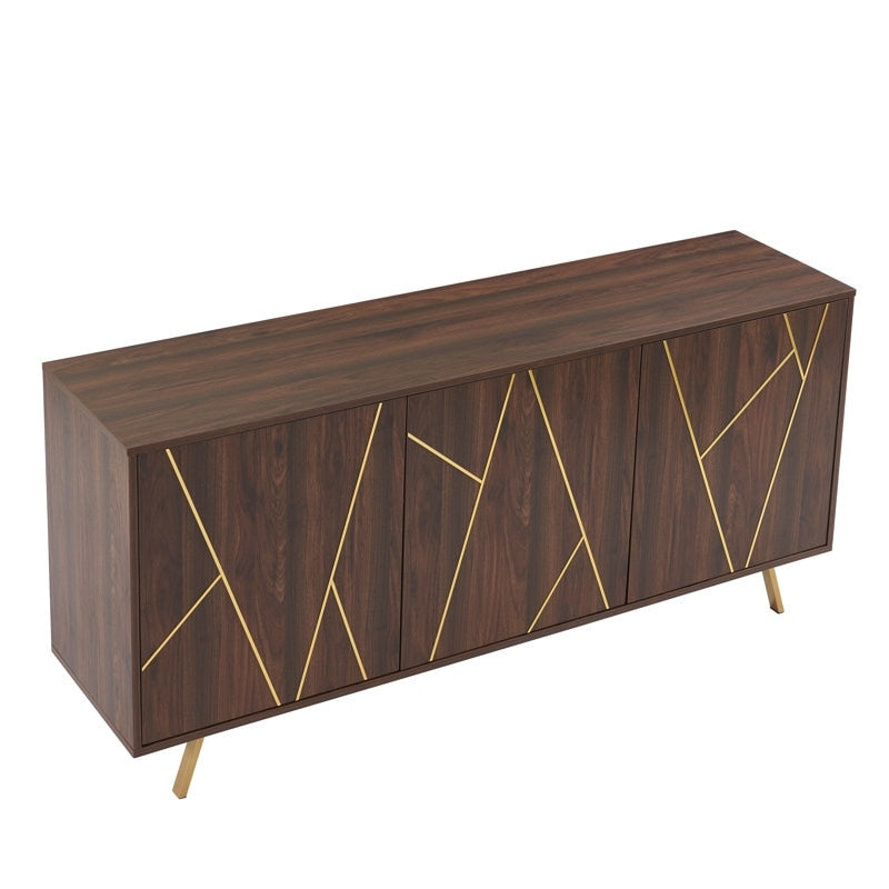 Buffets et buffets en bois de 63 po de largeur