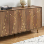 Buffets et buffets en bois de 63 po de largeur