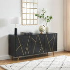 Buffets et buffets en bois de 63 po de largeur