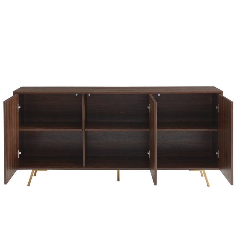 Buffets et buffets en bois de 63 po de largeur