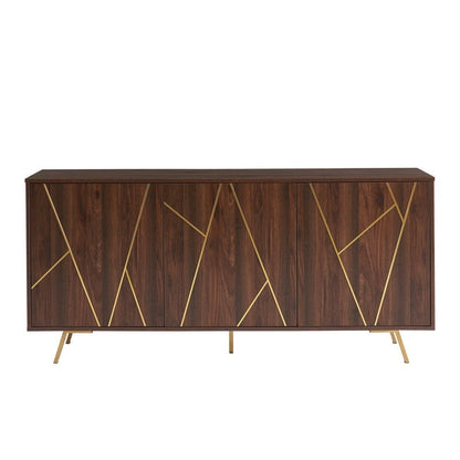 Buffets et buffets en bois de 63 po de largeur