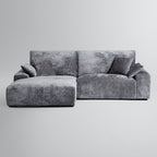 Le canapé d'angle beige Empress