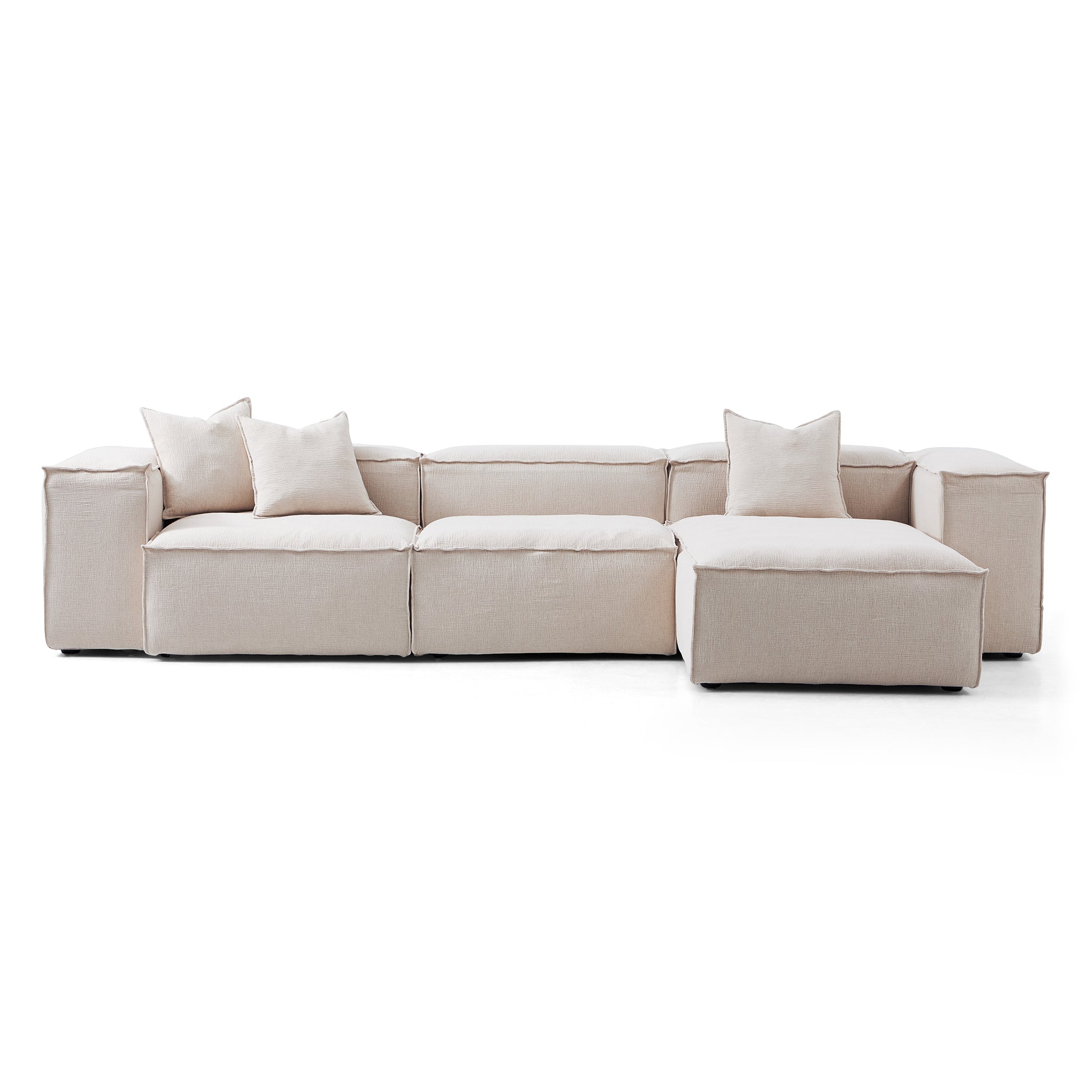 Freedom Modular Khaki Sectional Sofa