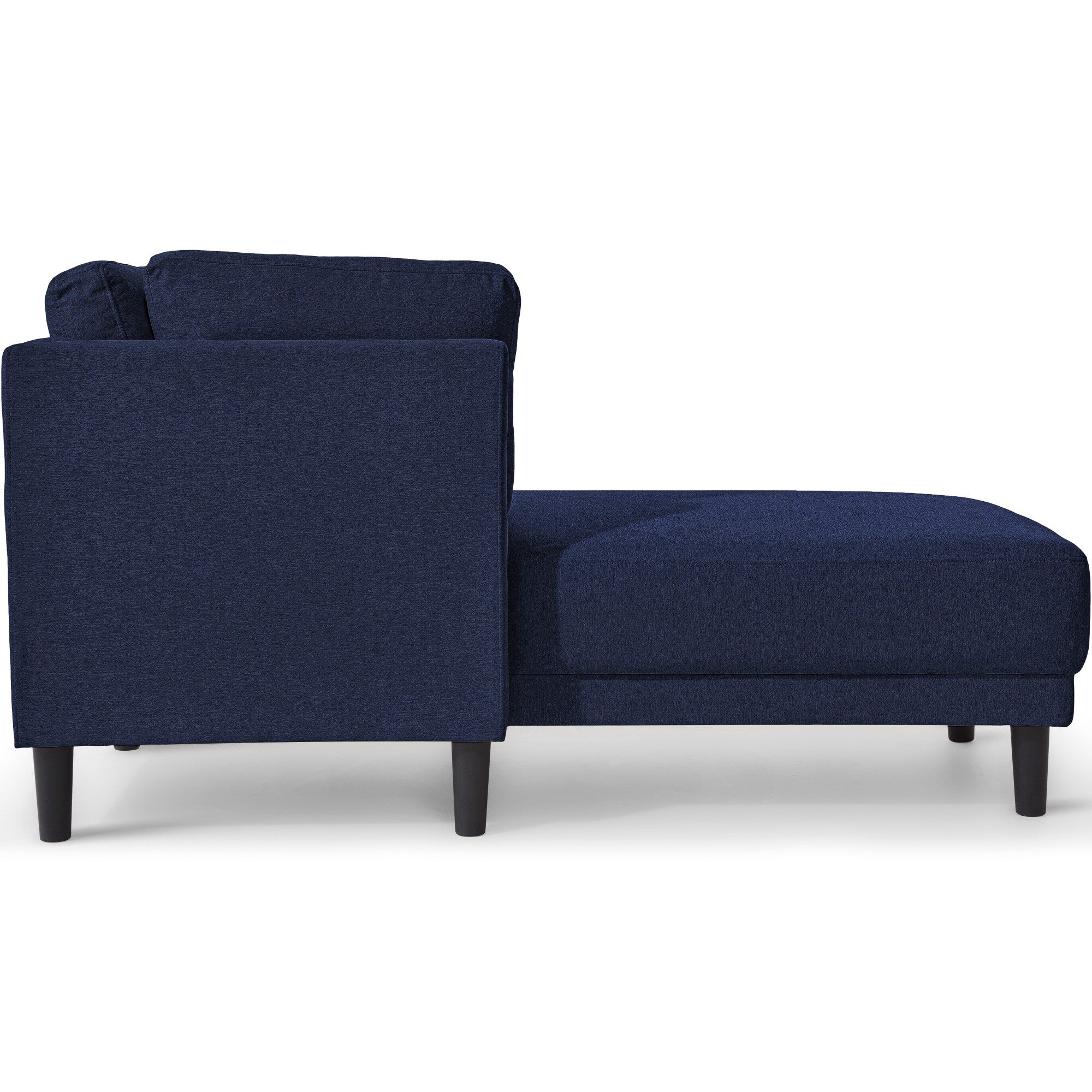 Chaise longue d'angle moderne en lin avec coussins amovibles, canapé-lit, canapé de loisirs, chaise longue rembourrée