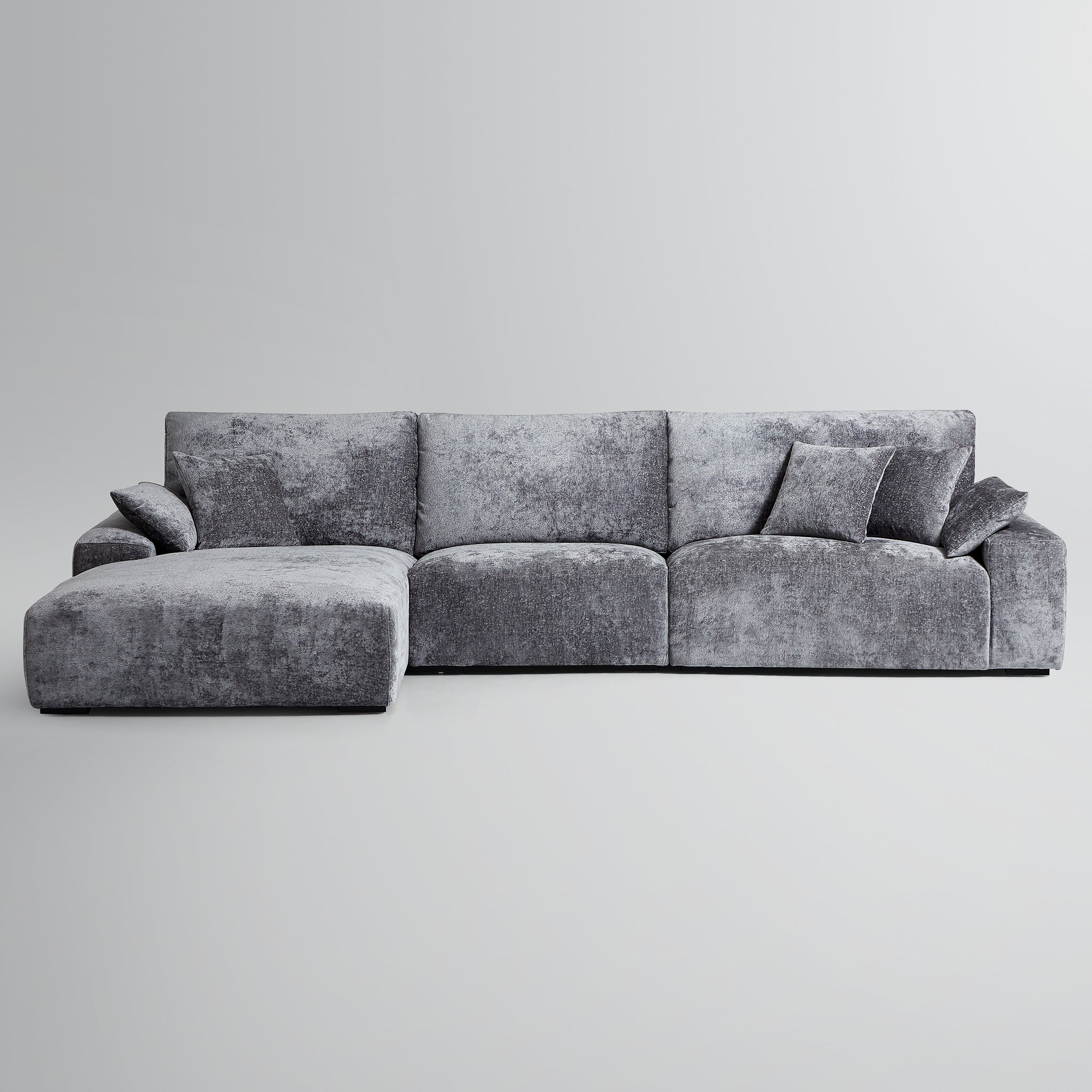 Le canapé d'angle jaune Empress