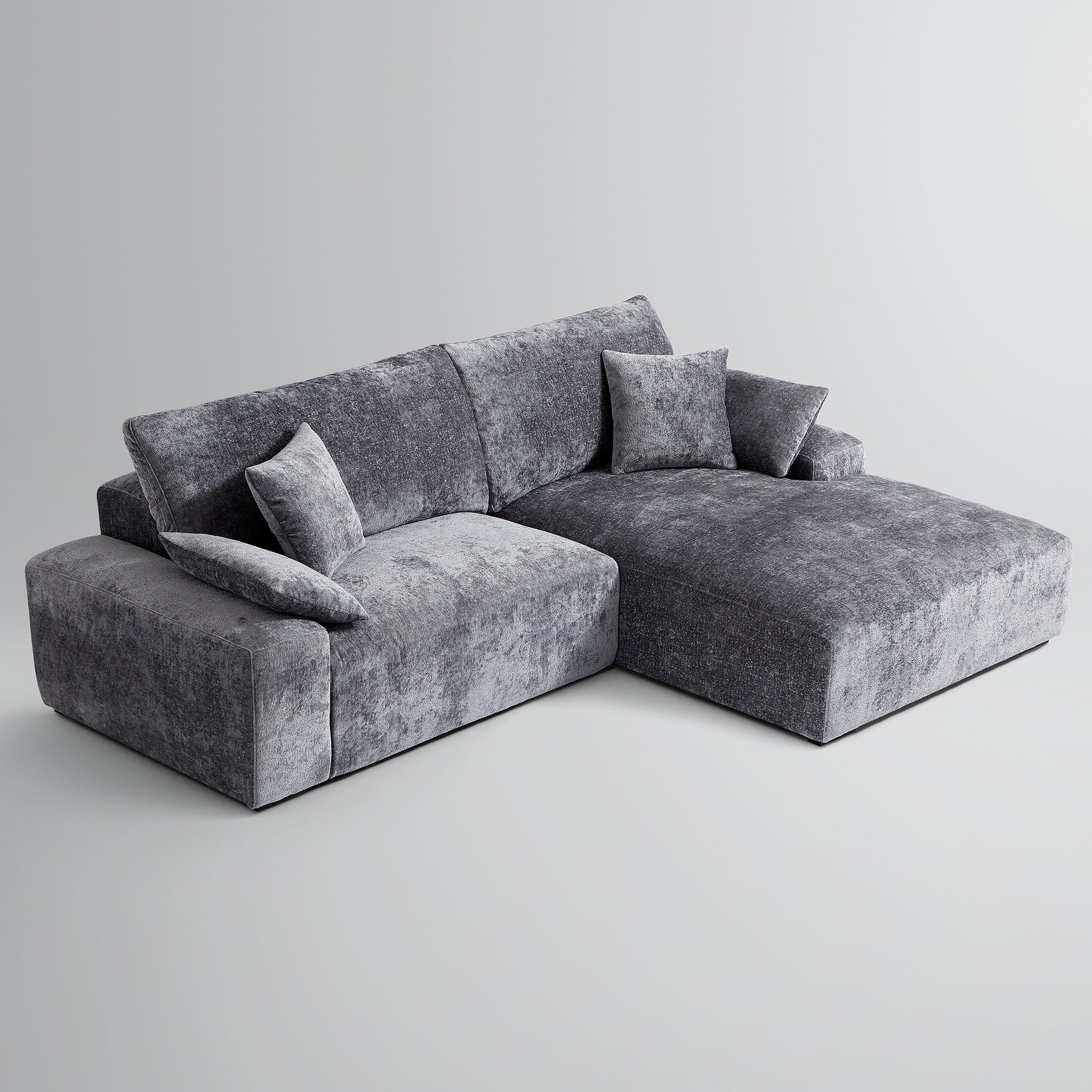 Le canapé d'angle jaune Empress