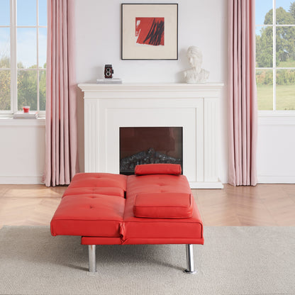 Canapé-lit double pliant multifonctionnel en polyuréthane 67 avec table basse