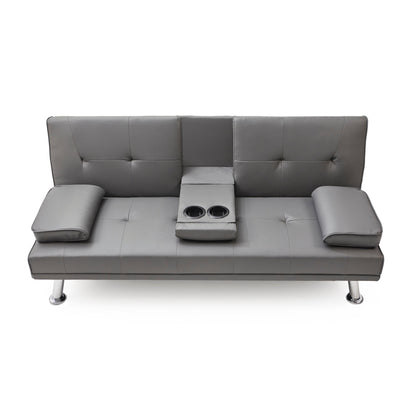 Canapé-lit double pliant multifonctionnel en polyuréthane 67 avec table basse