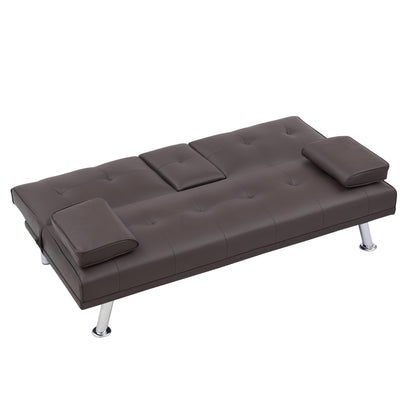 Canapé-lit double pliant multifonctionnel en polyuréthane 67 avec table basse
