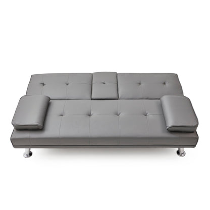 Canapé-lit double pliant multifonctionnel en polyuréthane 67 avec table basse