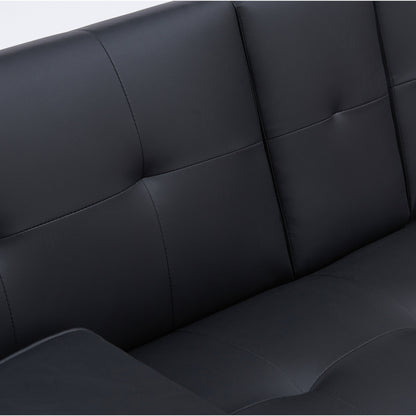 Canapé-lit double pliant multifonctionnel en polyuréthane 67 avec table basse