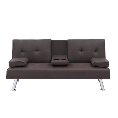 Canapé-lit double pliant multifonctionnel en polyuréthane 67 avec table basse