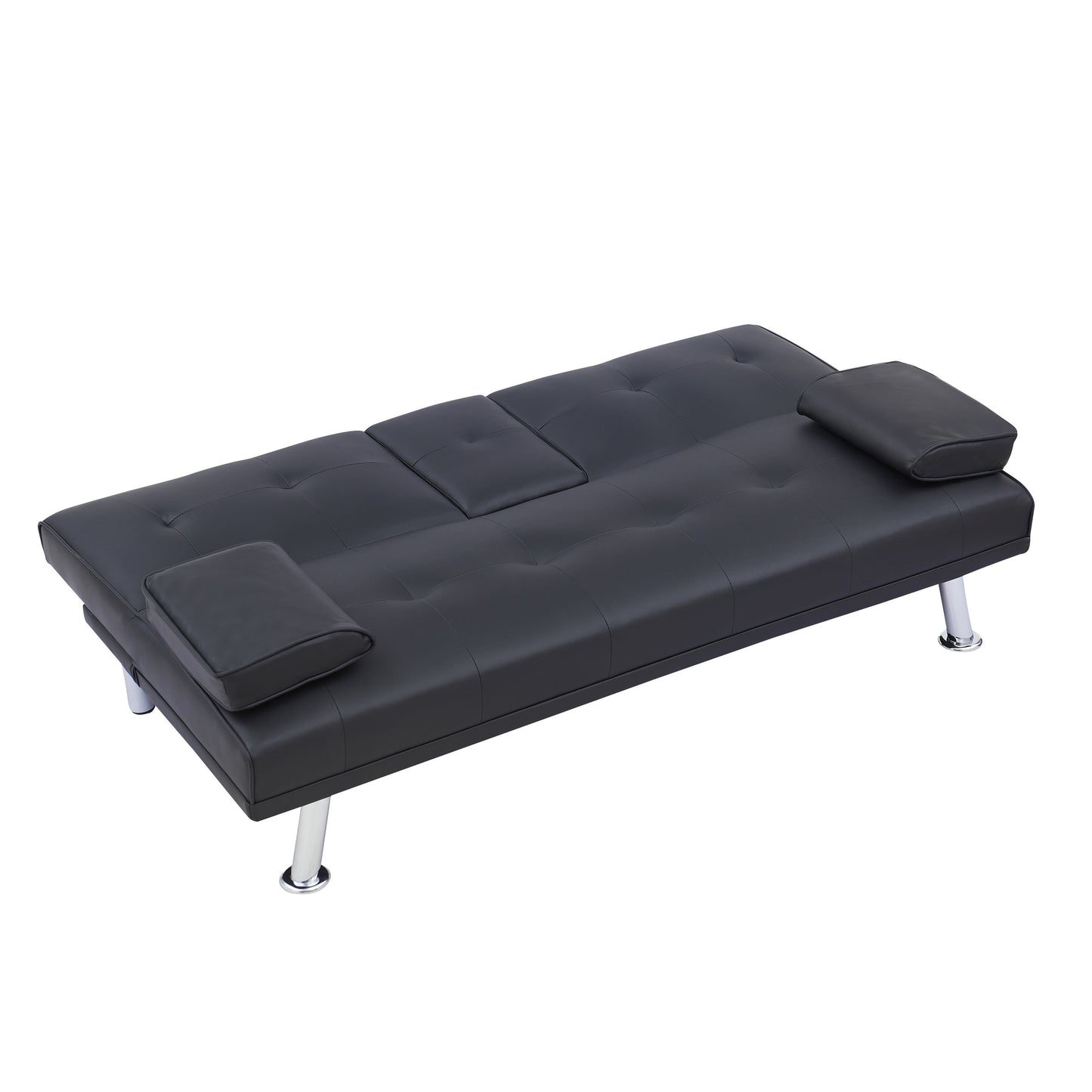 Canapé-lit double pliant multifonctionnel en polyuréthane 67 avec table basse