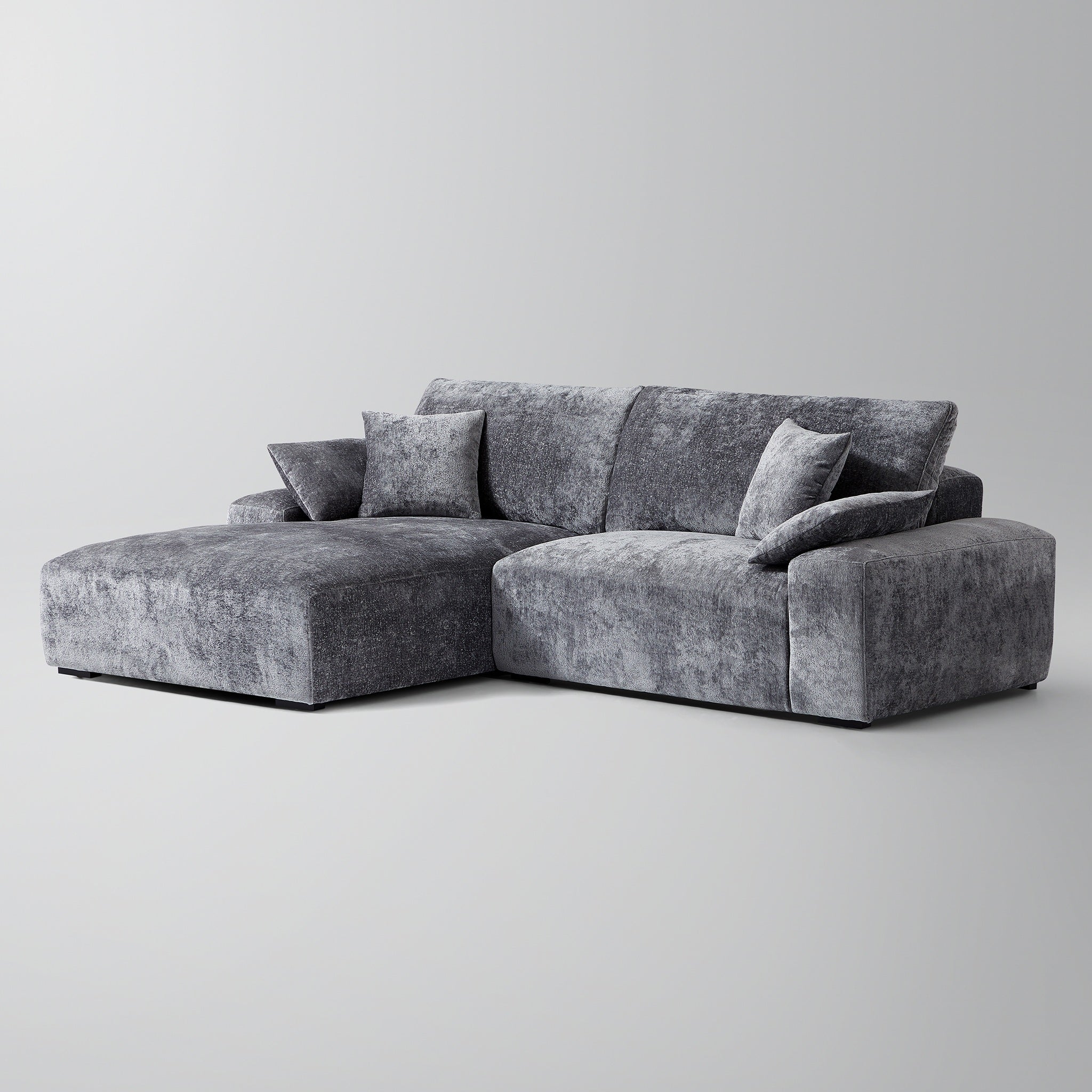 Le canapé d'angle beige Empress