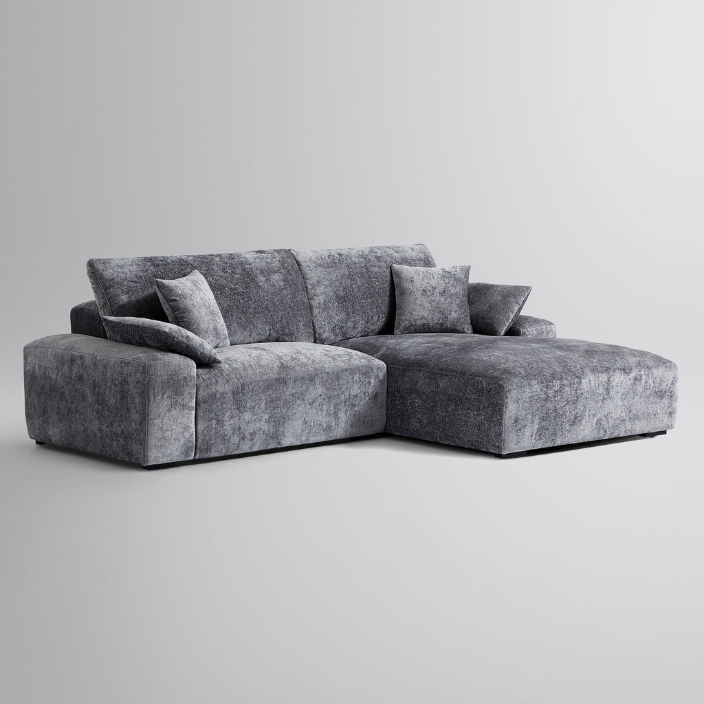 Le canapé d'angle jaune Empress