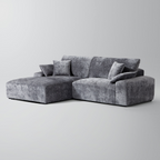 Le canapé d'angle jaune Empress