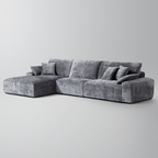 Le canapé d'angle jaune Empress