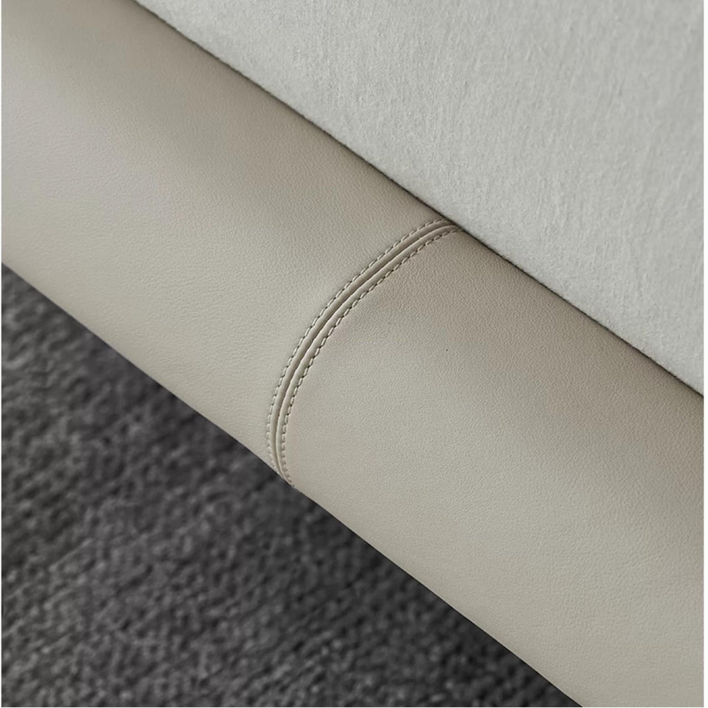 Choco Swirl Leather Bed