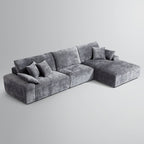 Le canapé d'angle jaune Empress