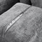 L'ensemble de canapés gris Empress