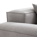 Canapé modulable Freedom beige avec pouf