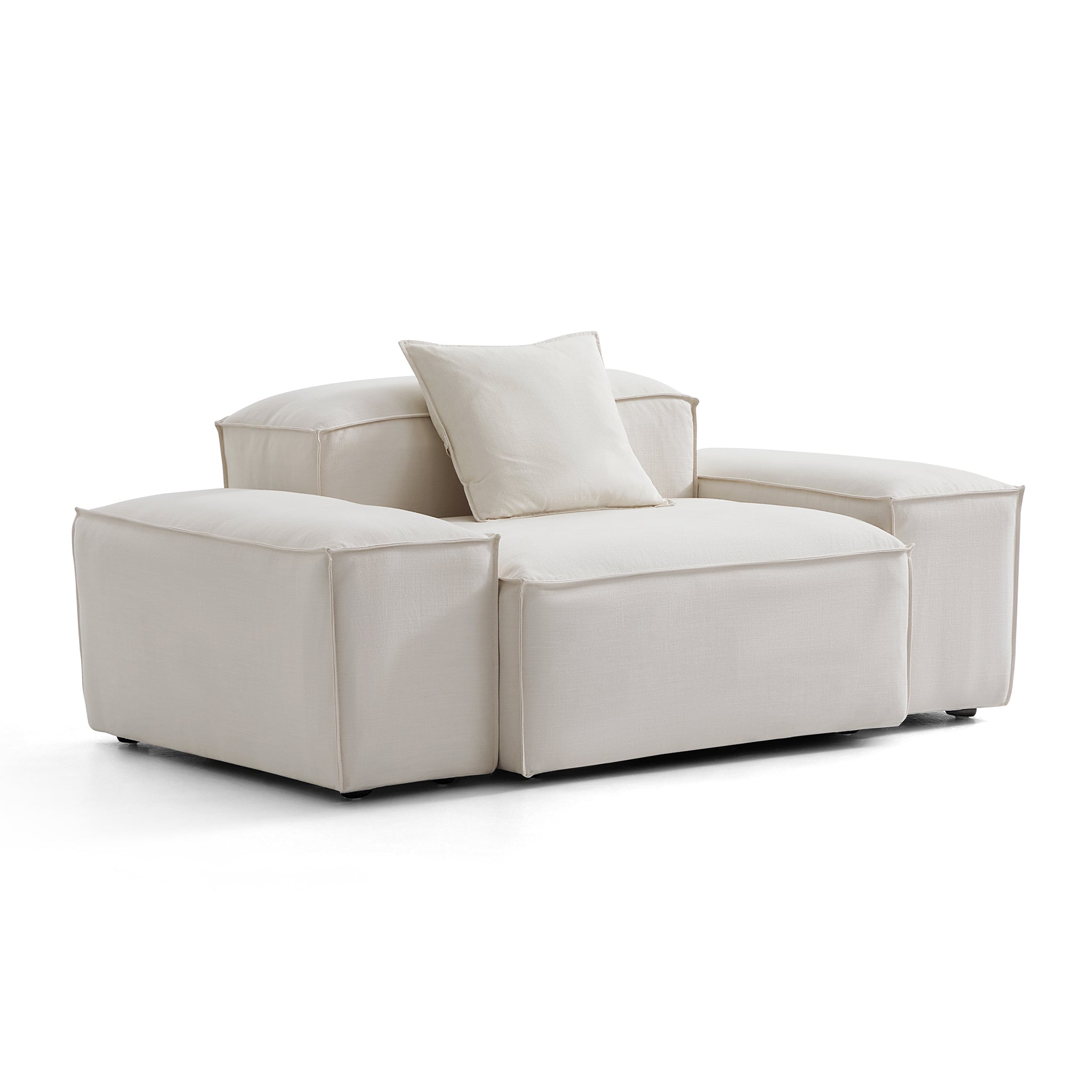 Fauteuil d'appoint modulaire Freedom beige
