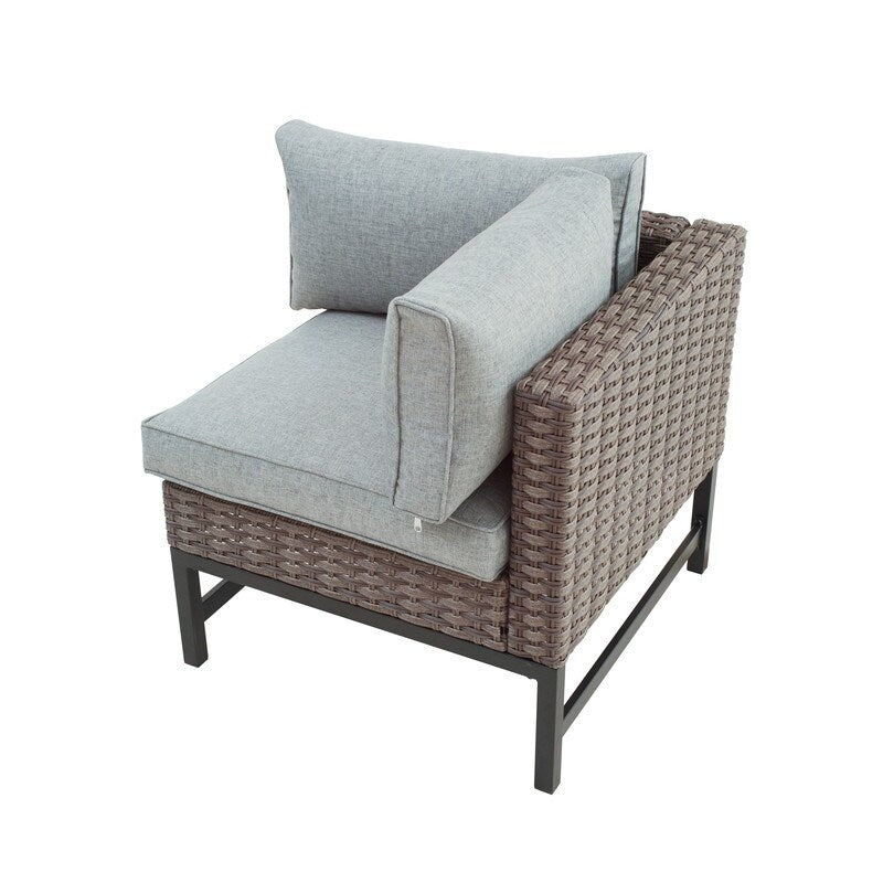 Patio Festival Right-Angle 7-Piece Outdoor Conversation Set