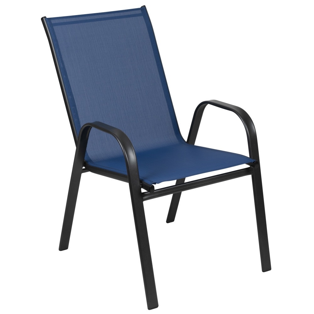 Ensemble de salle à manger de patio 7 pièces avec table en verre et 6 chaises