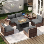 Ensemble de meubles de patio 7 pièces