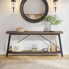 Table console d'entrée industrielle extra-longue de 70,9 pouces