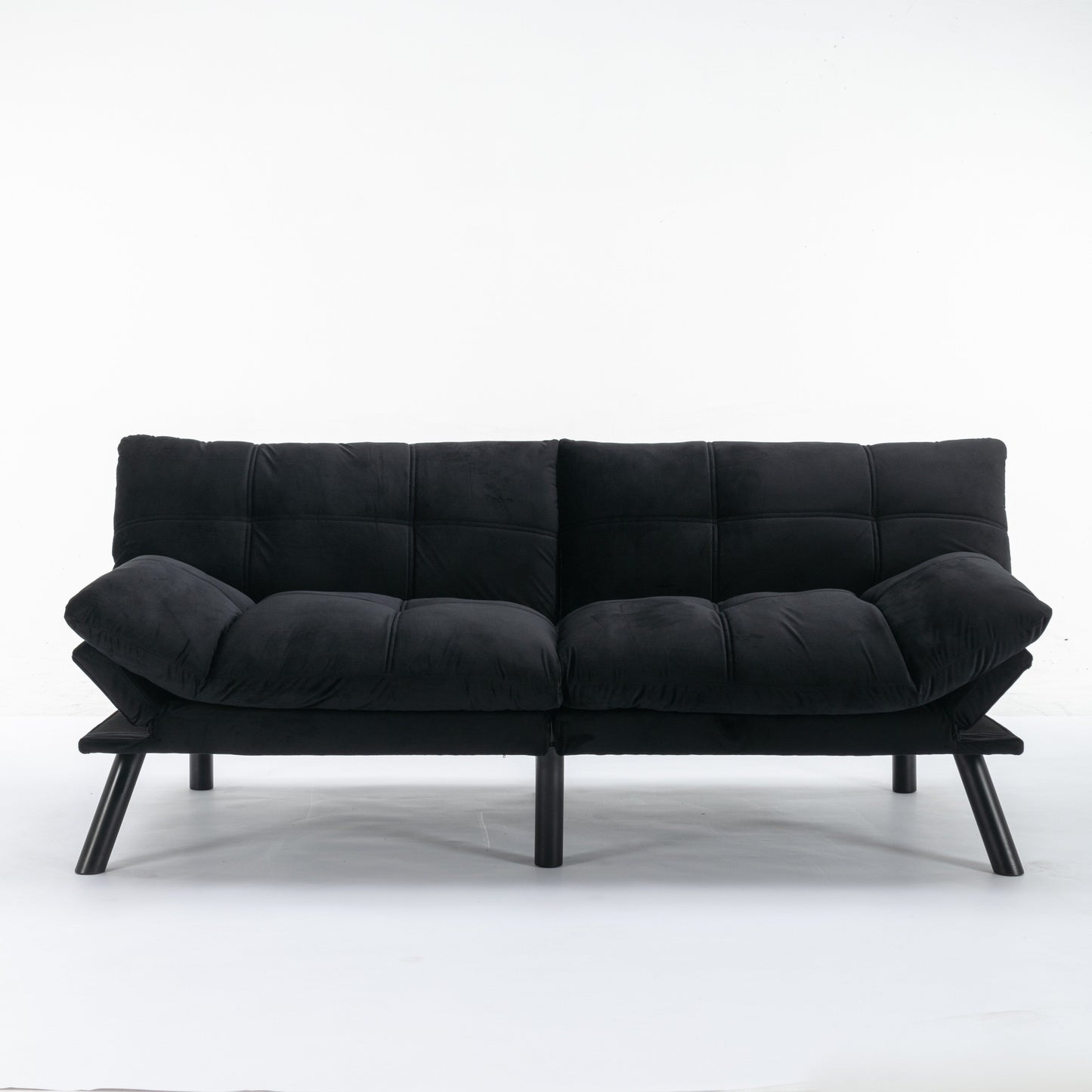 Canapé convertible moderne en tissu de 70,9 pouces avec dossier réglable