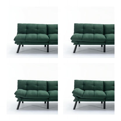 Canapé convertible moderne en tissu de 70,9 pouces avec dossier réglable