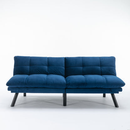 Canapé convertible moderne en tissu de 70,9 pouces avec dossier réglable