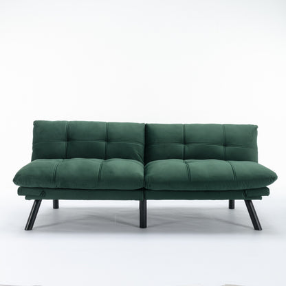 Canapé convertible moderne en tissu de 70,9 pouces avec dossier réglable